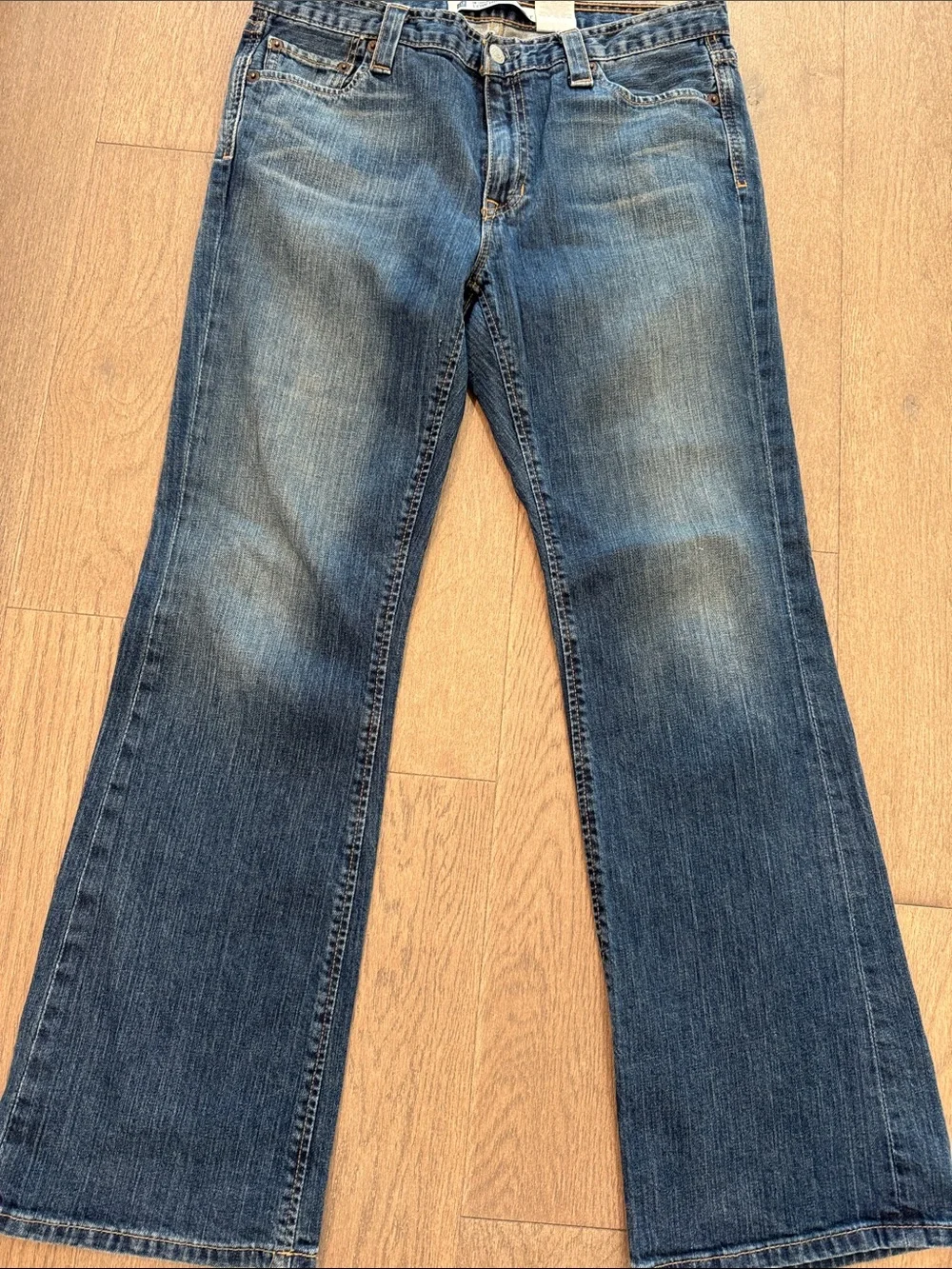 GAP Boot Cut Low Rise‎ Ankle Cheville Cotton Denim Women’s 10 Medium Wash